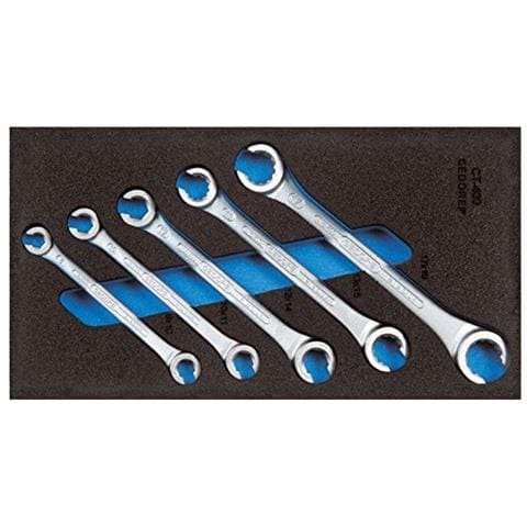 Set di chiavi ad anello doppio, aperto, nel modulo CT 1/3, 1500 CT1-400 - Foto 1