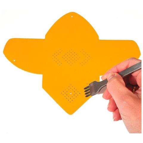 2 Perforatori Con 2 E 6 Fori Per Cuoio E Argilla Polimerica - Foto 1