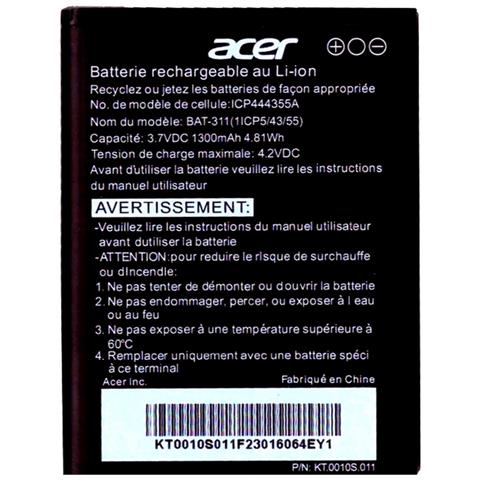 Batteria Litio Originale Bat-311 (icp444355a) Bulk Per Liquid Z200 - Z220 - M220 - Foto 2