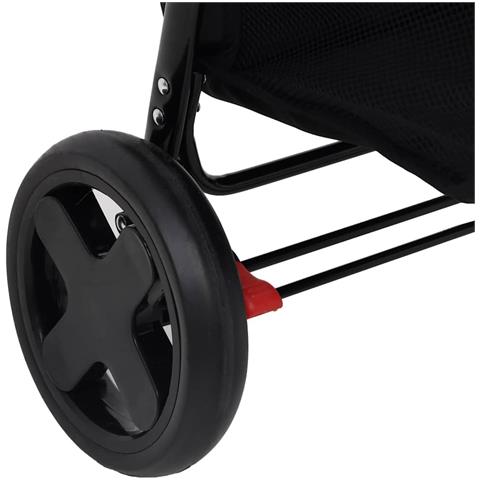 Passeggino 2 In 1 Grigio Chiaro In Acciaio - Foto 2