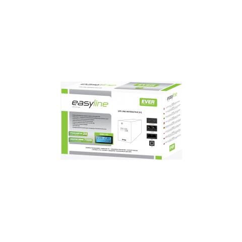 Easyline 1200 Avr Usb A Linea Interattiva 1,2 Kva 600 W 4 Presa (e) Ac - Foto 3