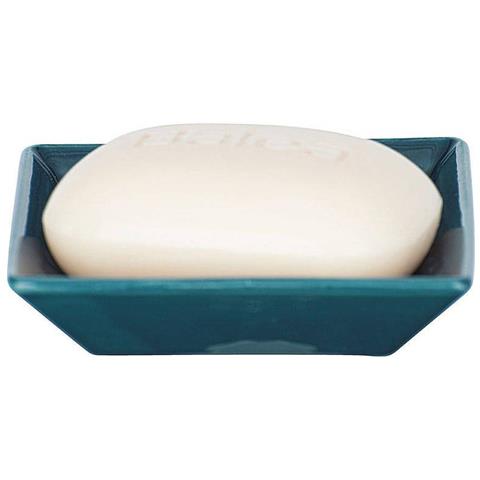 Sapone Con Design Rustico, Supporto Da Bagno In Ceramica - - Foto 7