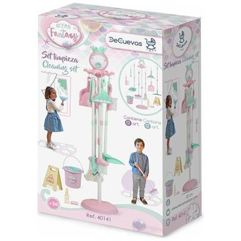 Kit Per Cleaning & Storage Decuevas Ocean Fantasy 12 Pezzi Giocattolo 23 X 23 X 100 Cm - Foto 2