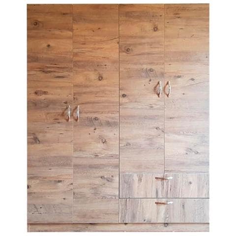 Armadio Grd4422023 4 Ante E 2 Cassetti Rovere Rustico - Foto 1
