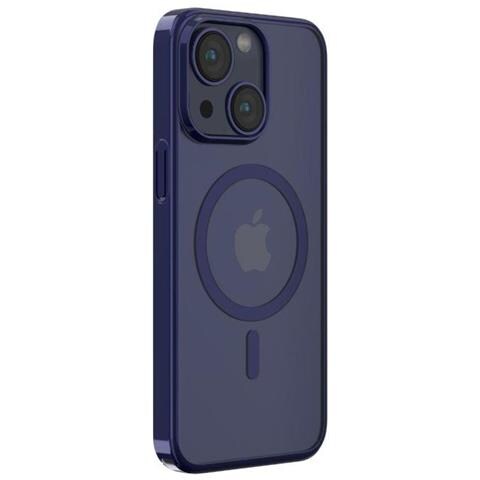 Cover Magnetica Glimmer con Apple Magsafe iPhone 15 Plus Blu - Foto 1