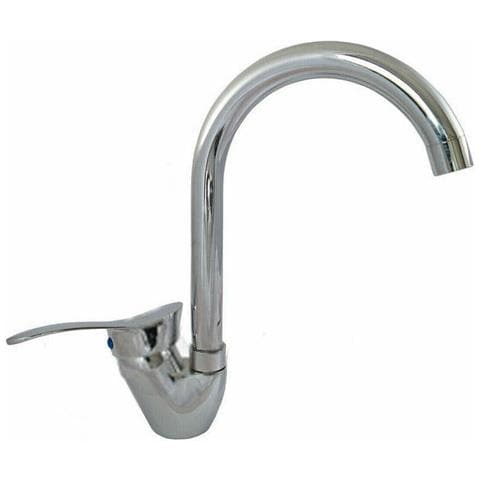 Rubinetto Miscelatore Girevole Mobile Casa Lavandino Cucina Kit Montaggio Jh8095 - Foto 1