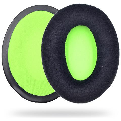 Cuscinetti Auricolari Di Ricambio Per Razer Kaira X /pro - Confezione Da 2 (nero /verde) - Foto 1