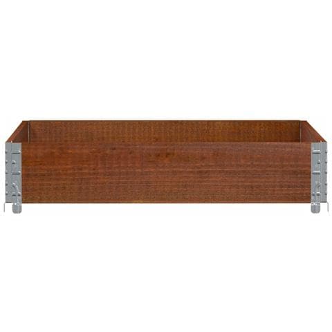 Paretale Per Pallet Marrone 100x100cm In Legno Massello Di Pino - Foto 3