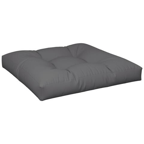 Cuscino Per Pallet Antracite 70x70x12 Cm In Tessuto - Foto 2