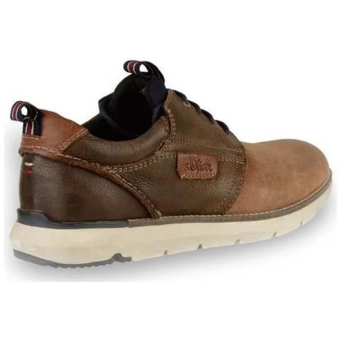 Mezze Scarpe Da Uomo In Pelle Marrone 45 - Foto 3