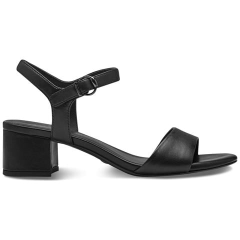 Black Casual Open Sandals Sandali Pelle Scarpe Donna Nero Eu 39, 1-28250-42 001 - Foto 2