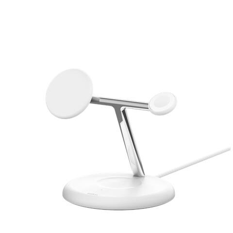 WIZ023VFWH Caricabatterie per dispositivi mobili Cuffie, Smartphone, Orologio intelligente Bianco USB Carica wireless Interno - Foto 1