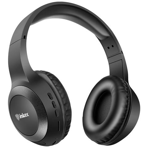 Cuffie a Padiglione Pieghevoli con Bluetooth Microfono Incorporato Colore Nero - Foto 2