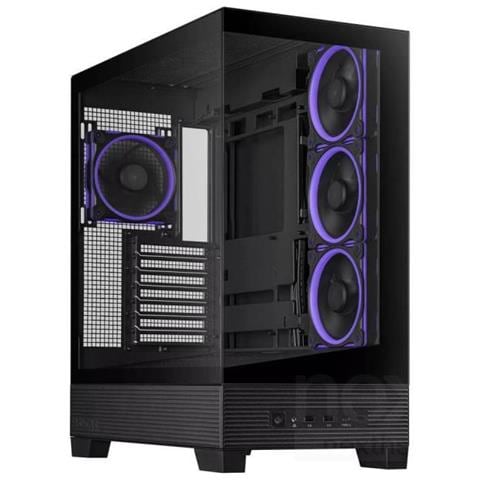 A31 Plus Black Middle Tower Vetro Temperato No-Power ATX /mATX /Mini-ITX - Foto 1