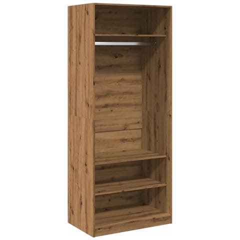 Armadio Rovere Artigianale 80x50x200 Cm In Legno Multistrato - Foto 2
