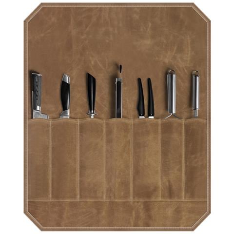 Borsa Portacoltelli In Tela - Custodia Per Coltelli Khaki - Foto 1