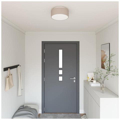 Lampade da soffitto a incasso Tortora 30 cm Tessuto E27 - Foto 2