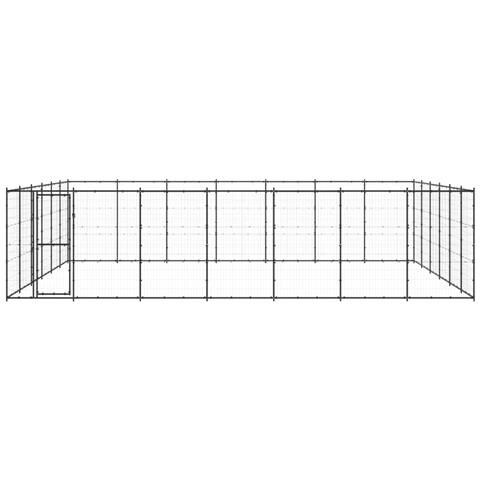 Lusso Casadino - Gabbia Per Cani Da Esterno In Acciaio 50,82 M² - Foto 1