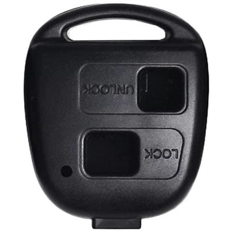 Guscio Chiave Auto Di Ricambio A 2 Pulsanti Compatibile Con Lexus/toyota/land Cruiser - Nero - Foto 1
