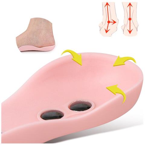 Plantari Magnetici Di Supporto Per L'arco Plantare - Correzione Piede Piatto E Allineamento Gambe A X - Foto 5