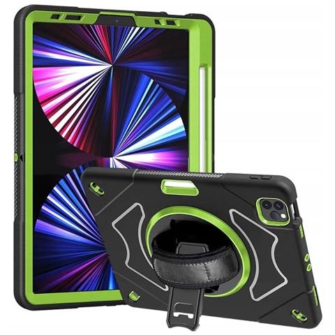 Custodia Per Ipad Pro 3/2 11"" 2021/2020 Con Supporto Girevole E Alloggiamento Per Stilo Nera - Foto 1