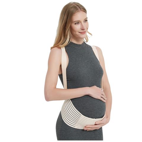 Fascia Di Supporto Per Gravidanza Avanzata - Sollievo Dolore Pelvico E Lombare Skin Color L - Foto 6