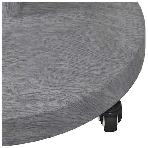 Base per Ombrello da Esterno Aspetto legno grigio scuro - Foto 9