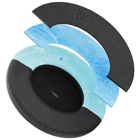 Cuscinetti Di Ricambio Compatibili Con Cuffie Bose Qc45/qc45ii/qc45sc/qc35/qc35ii (2 Pezzi) Black - Foto 3