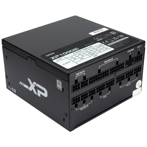 SAMA XPH-1000A alimentatore per computer 1000 W 20+4 pin ATX ATX Nero - Foto 4
