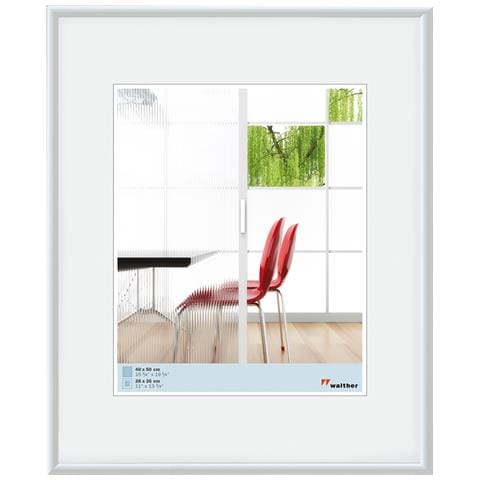 Galeria Cornice In Plastica 50x70 Bianco - Foto 1