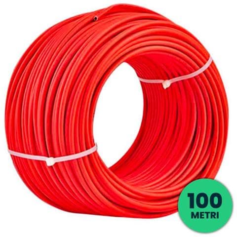 Cavo Solare 4 mmq Colore Rosso 100 Metri, colore Rosso - Foto 2