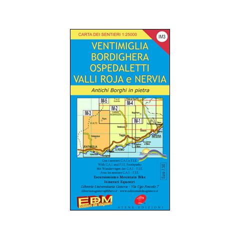 Nico Di Biasio - IM 3 Imperia, Ventimiglia, Pigna, alta via dei monti liguri 1:25.000 - Foto 1