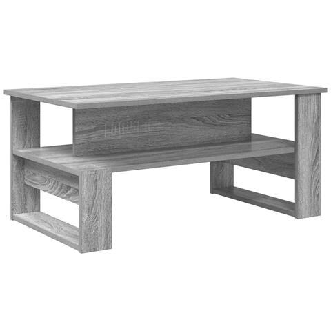 Tavolino da salotto Grigio Sonoma 90 x 50 x 40 cm - Foto 1