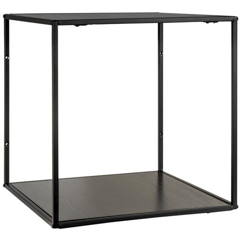 Mensola Vita-nero-metallo-36x36x36 Cm - Foto 2