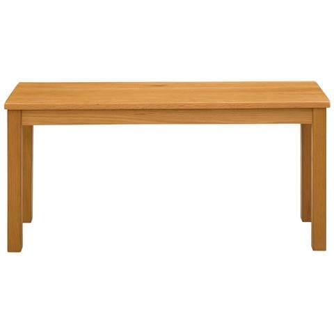 Panchina da pranzo 95 x 32 x 45 cm Legno di Quercia Massello - Foto 2