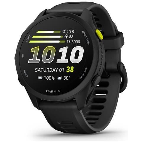 Forerunner 70 3,05 cm (1.2") AMOLED 43 mm Digitale 390 x 390 Pixel Touch screen Nero GPS (satellitare) - Foto 1