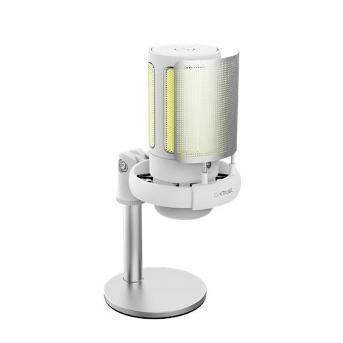 GXT 238W Auron Grigio, Bianco Microfono per podcast - Foto 2