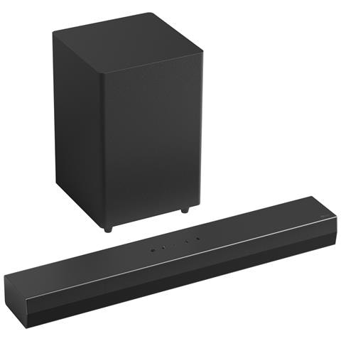 Soundbar S30A, 140W su 2.1 canali, Dolby Digital, DTS, Subwoofer wireless, AI Sound Pro, HDMI ARC, Bluetooth, USB - Foto 1