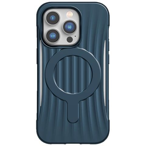Raptic X-doria Clutch Case Per Iphone 14 Pro Con Retro Magsafe, Blu - Foto 1