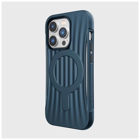 Raptic X-doria Clutch Case Per Iphone 14 Pro Con Retro Magsafe, Blu - Foto 7