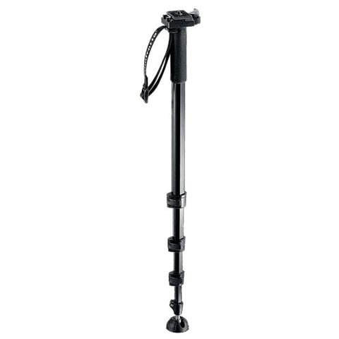 Monopiede con Piastra Rapida e Piedino Reversibile Alteza Max 160 cm Nero 559B-1 - Foto 1