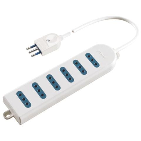 Multipresa 6 Uscite Bianco - Foto 1