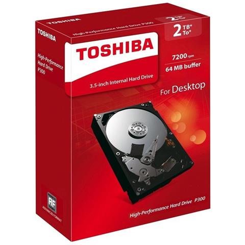 Hard Disk Interno P300 2 TB 3.5" Interfaccia SATA 7200 rpm - Foto 5