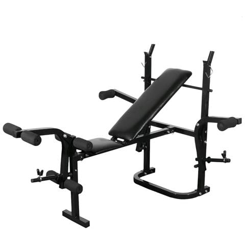 Panca Multifunzione Home-fitness, Palestra In Casa Acciaio - Foto 1