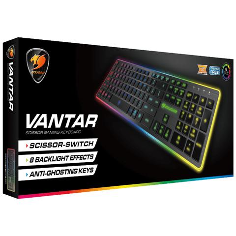 Tastiera Gaming USB Vantar Layout Svizzero Colore Nero - Foto 1
