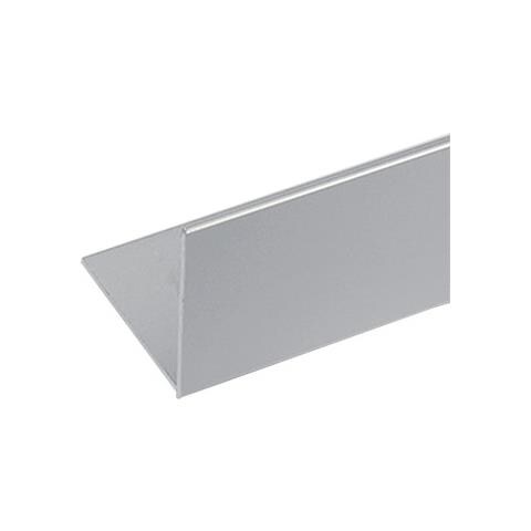 Profilo Per Rivestimento Angolare - Mm 10x10x1 - Mt 1 Col. argento - Foto 1