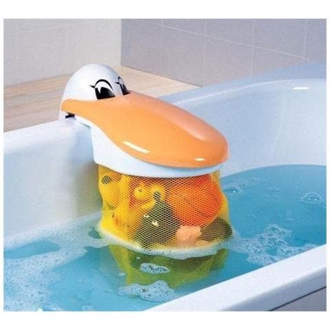 Rotho Babydesign 60005 - Raccoglitore Giochi Da Bagnetto A Forma Di Pellicano - Foto 1
