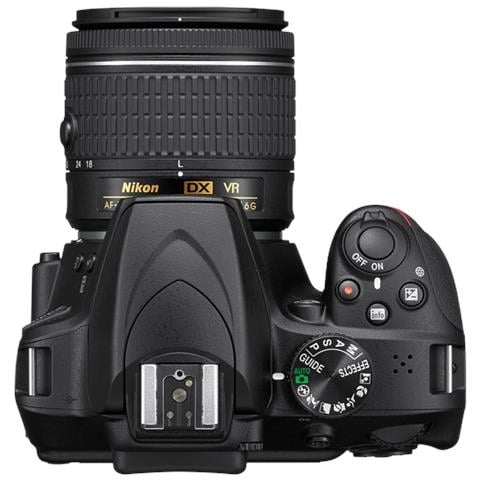 Fotocamera Reflex Digitale D3400 + Obiettivo Afp 18-55mm F / 3.5-5.6g Vr + Obiettivo Afp 70-300mm F / 4.5-6.3g Ed Vr + Borsa - Foto 8