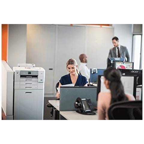 Stampante HL-J6100DW Inkjet a Colori A3 35 ppm (B / N) 27 ppm (a Colori) Wi-Fi USB Ethernet - Foto 5