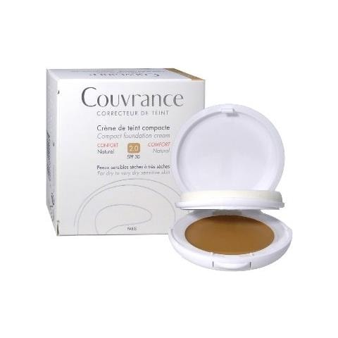 Eau Thermale Couvrance Crema Compatta Colorata Nf Comf Ort Naturale 9,5 G - Foto 1